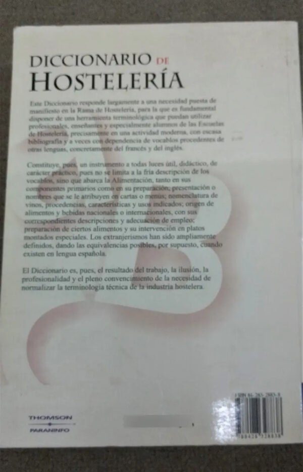936098-MLA69565744099_052023 Diccionario De Hostelería - Gallego, Melendo