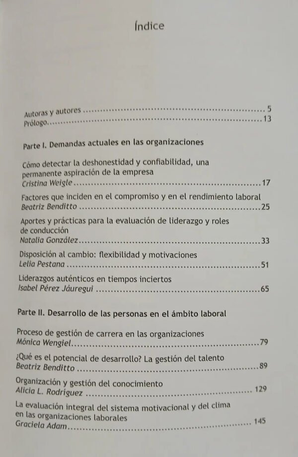 Psicología Laboral - Weigle - Benditto - González - Vera