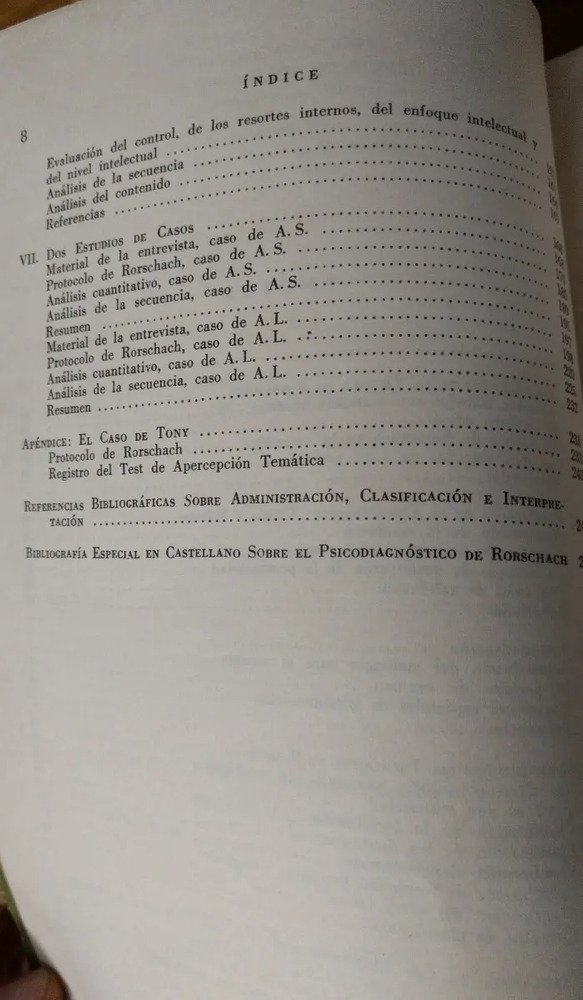 Manual Introductorio A Técnica Rorschach - Klopfer, Davidson
