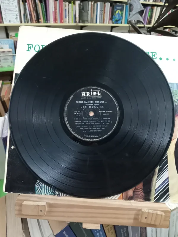 The Hollies, For Certain Because, Long Play Vinilo 1967 Estándar