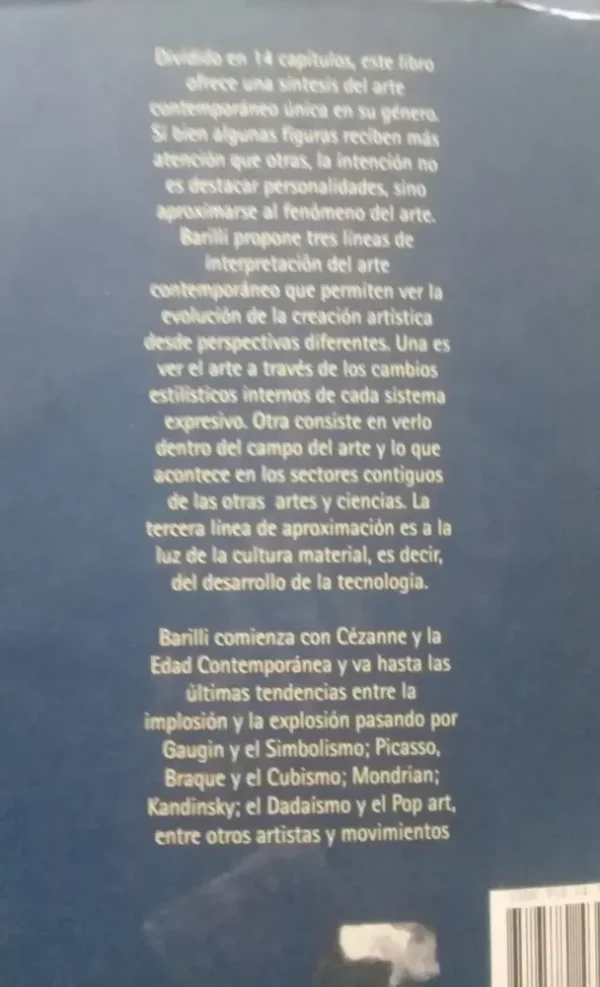 El Arte Contemporáneo - Renato Barilli