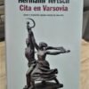 943979-MLA70395043556_072023 Cita En Varsovia - Hermann Tertsch - Novela Espionaje - 1999