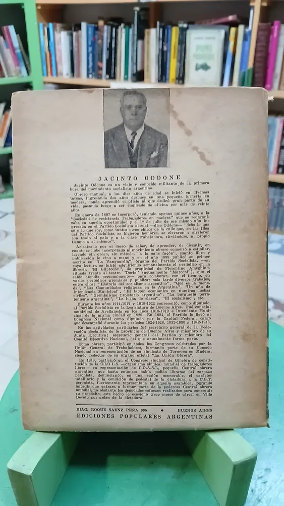 946175-MLA88044741723_072025 La Burguesía Terrateniente Argentina - Jacinto Oddone - 1956