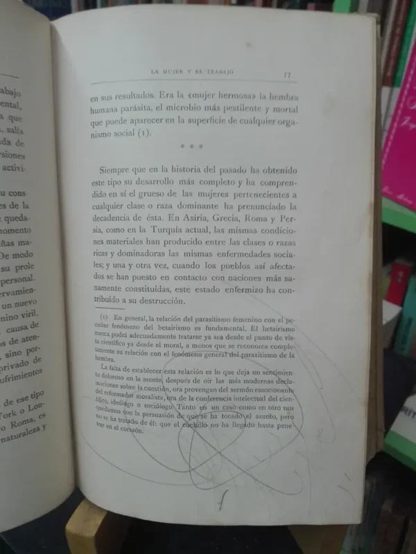 La Mujer Y El Trabajo - Cuestión Feminista - Oliva Schréiner