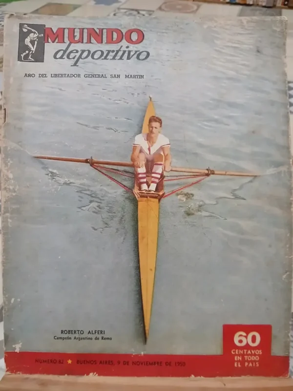 948441-MLA81615331848_012025 Mundo Deportivo - Numero 82 Año 1950