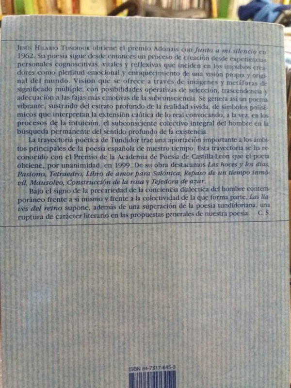 Las Llaves Del Reino - Jesús Hilario Tundidor