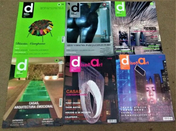 951839-MLA49654767759_042022 Diseñart - Lote 11 Revistas -