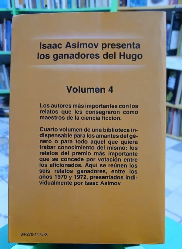 Los Premios Hugo 1970 - 1972 Vol. 4 - Isaac Asimov