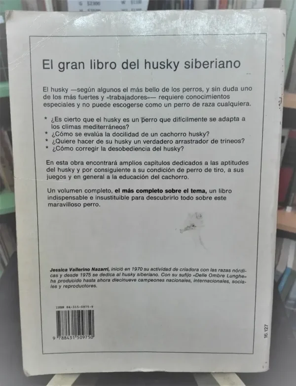955354-MLA69336683610_052023 El Gran Libro Del Husky Siberiano - Jessica Vallerino