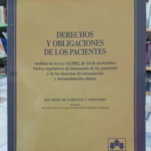 955439-MLA90765134971_082025 Derechos Y Obligaciones De Los Pacientes - Lorenzo Y Montero