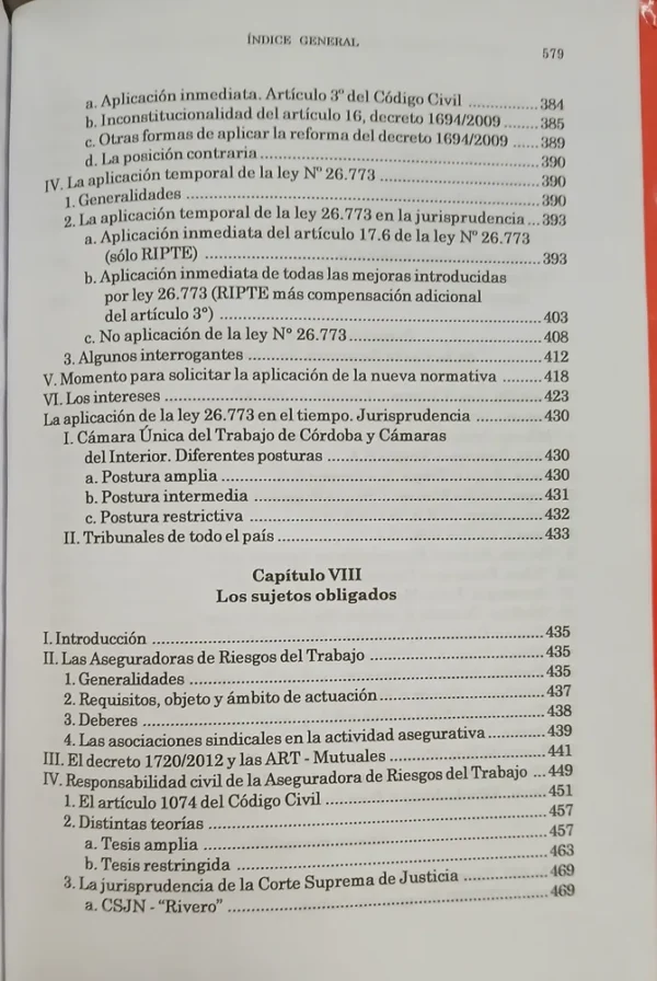 Régimen Integral De Reparación De Infortunios Del Trabajo