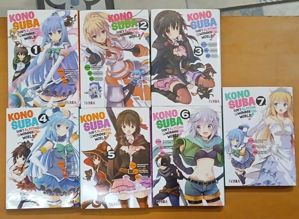 959661-MLA99707234878_122025 Kono Suba - Tomos 1, 2, 3, 4, 5, 6 Y 7 - Masahito Watari