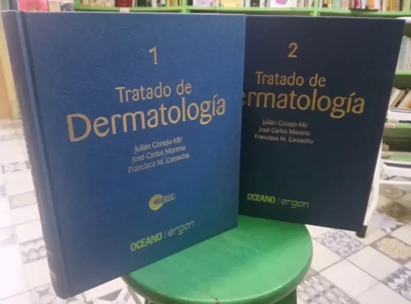 961204-MLA85929139709_062025 Tratado De Dermatología 2 Tomos + 1 Cd - Conejo Mir - Océano