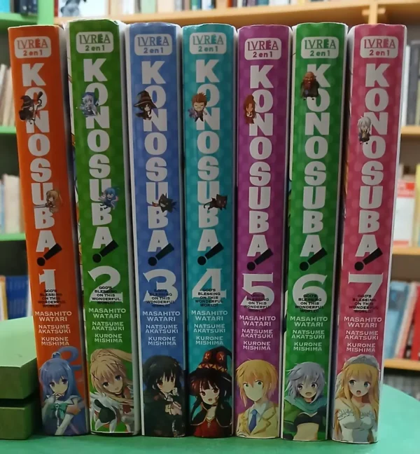 965870-MLA100192121629_122025 Kono Suba - Tomos 1, 2, 3, 4, 5, 6 Y 7 - Masahito Watari