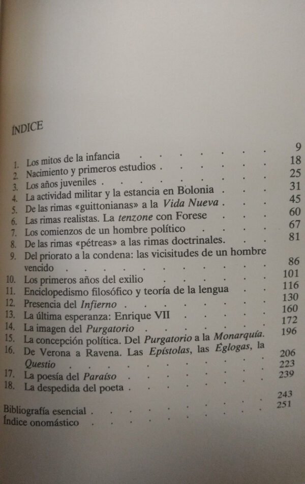 Dante Vida Y Obra - Giorgio Petrocchi - Ed Crítica Las Ideas