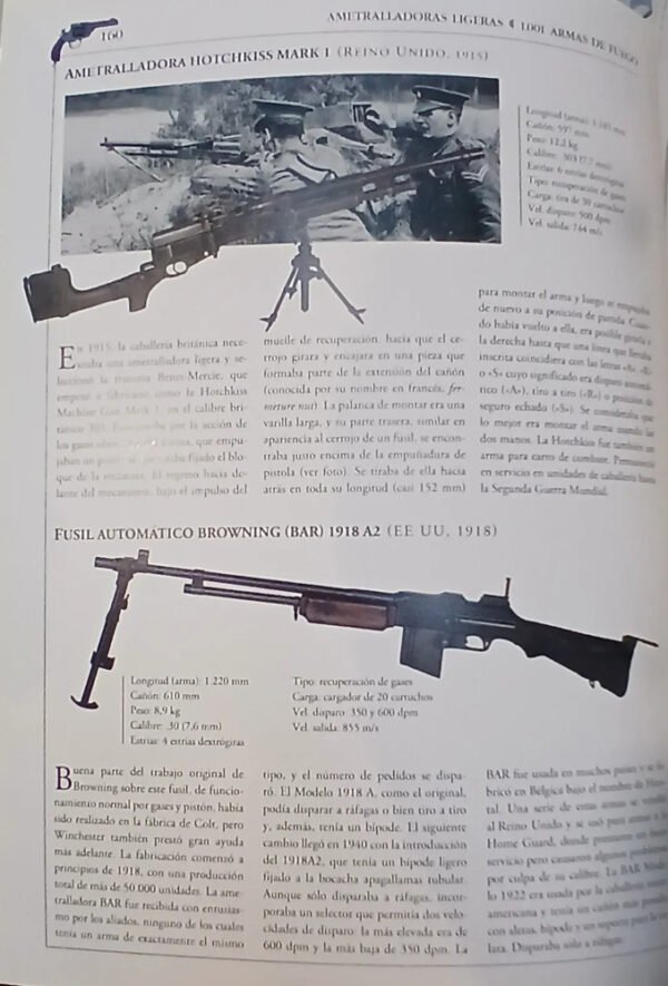 968118-MLA111045787291_042026 1001 Armas De Fuego - Chris Mcnab - Ed. Servilibro