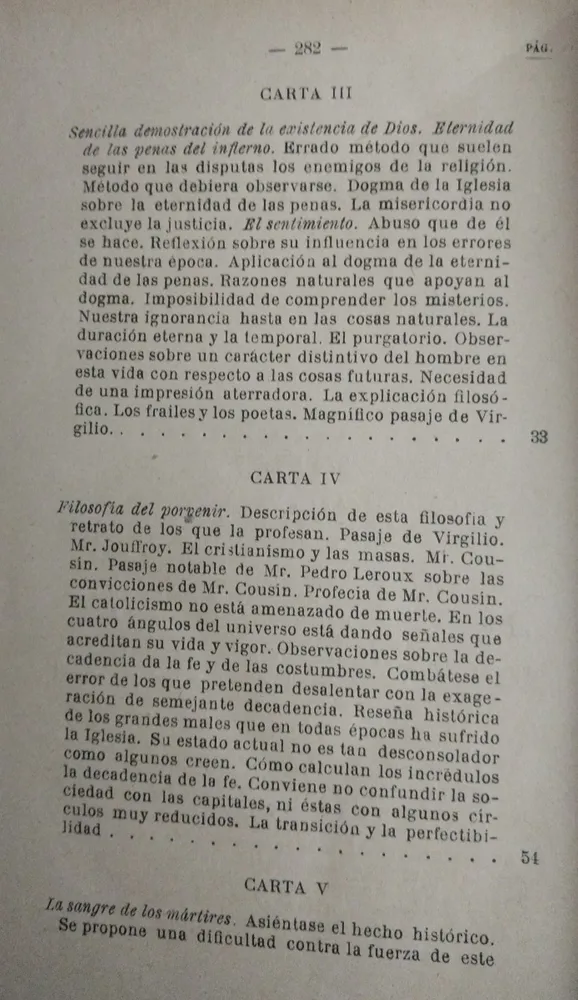 Balmes - Cartas A Un Escéptico -