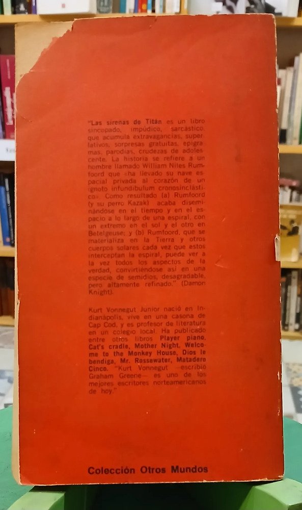 Las Sirenas De Titán Kurt Vonnegut Jr. Edit. Minotauro, 1971