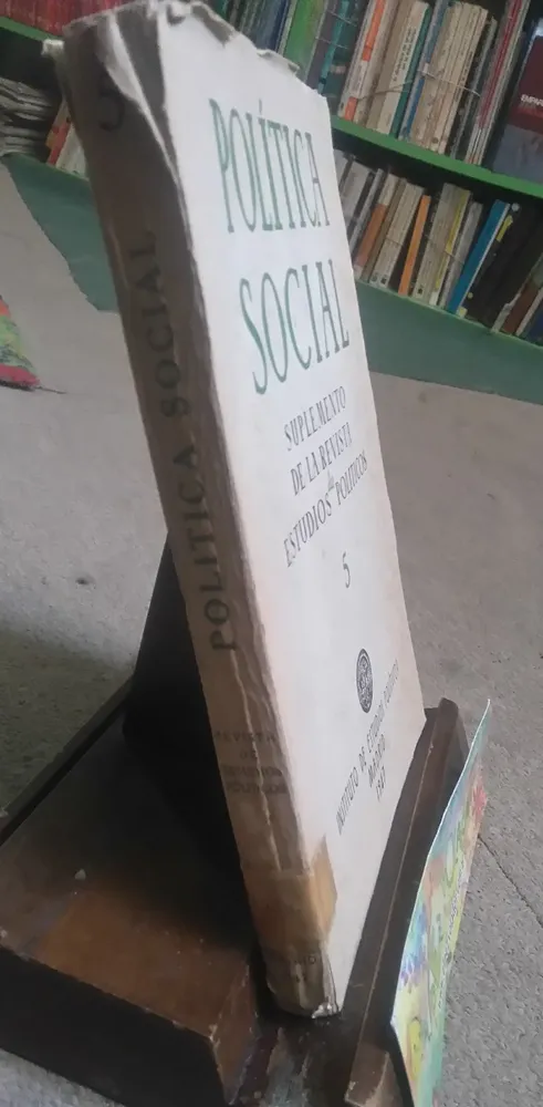 Política Social Nro. 5 Suplemento De Rev. Estudios Politicos