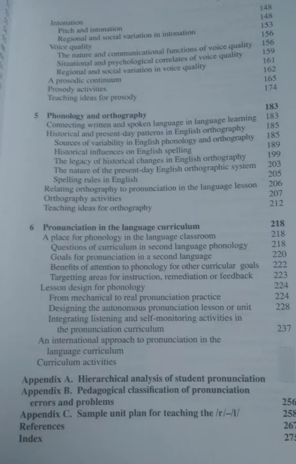 Phonology In English Language Teaching - Pennington, Martha