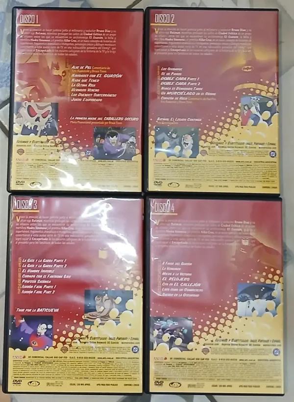Batman La Serie Animada, Volumen Uno, 4 Dvd