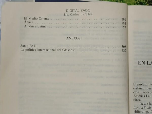 Relaciones Internacionales De Dominación - P. Días Arenas