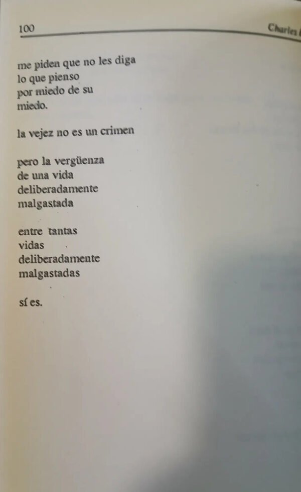 980543-MLA101087253755_122025 100 Poemas - Tomo 1 - Bukowski