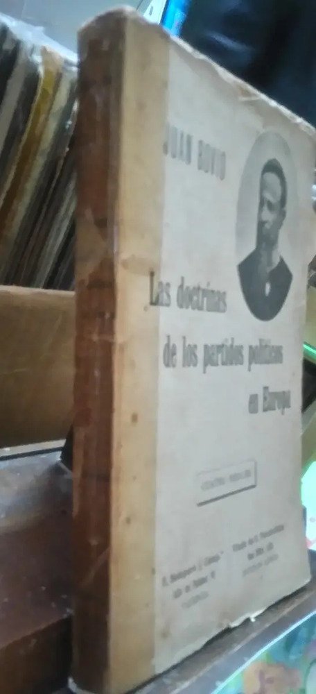 Las Doctrinas De Los Partidos Políticos En Europa Juan Bovio