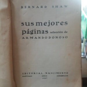 983597-MLA40983291654_032020 Bernard Shaw Sus Mejores Páginas -selecc. De Armando Donoso-
