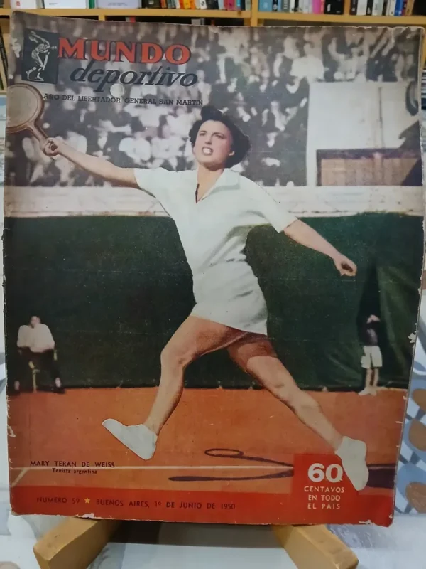984559-MLA81887427121_012025 Mundo Deportivo Numero 59 - Bs As 1ero De Junio De 1950