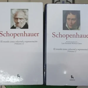 Schopenhauer - T. 1 Y 2 - Grandes Pensadores - Ed. Gredos