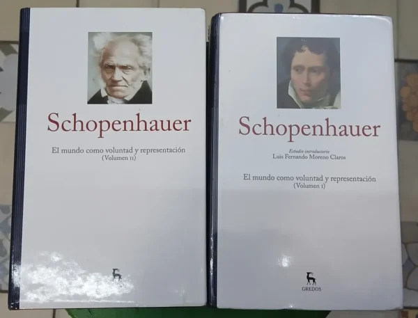 Schopenhauer - T. 1 Y 2 - Grandes Pensadores - Ed. Gredos