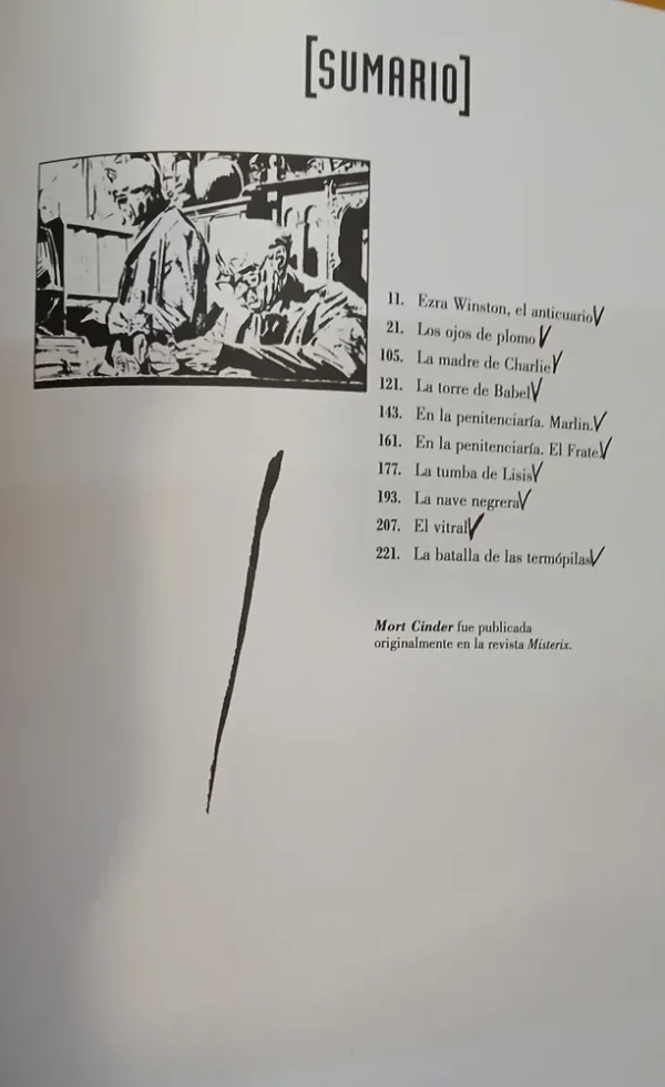 Mort Cinder - Héctor Germán Oesterheld - Alberto Breccia