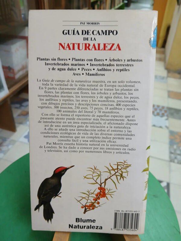 Guía De Campo De La Naturaleza Pat Morris Blume España 1991