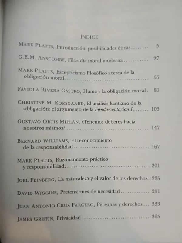 Conceptos Éticos Fundamentales - Mark Platts (compilador)