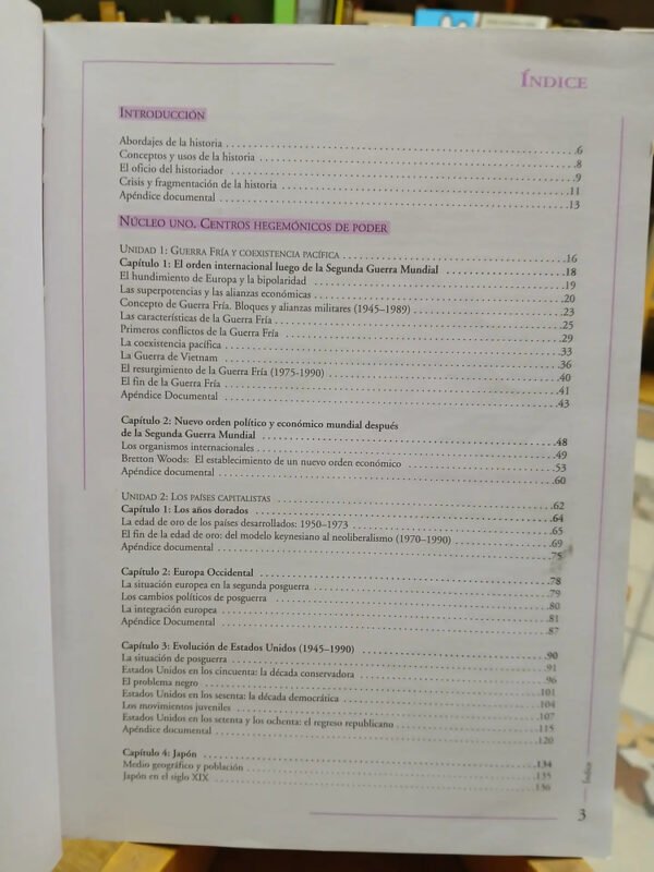 Historia Del Mundo Actual 4 - Bachillerato 4, Santillana
