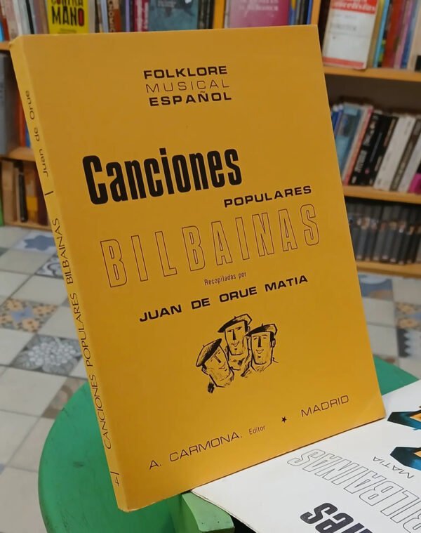 990832-MLA99630701985_112025 Canciones Populares Bilbainas - Recopilado J. De Orúe Matia