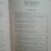 Revue Europe 91-92 Julio-agosto 1953 Paul Eluard  En Francés