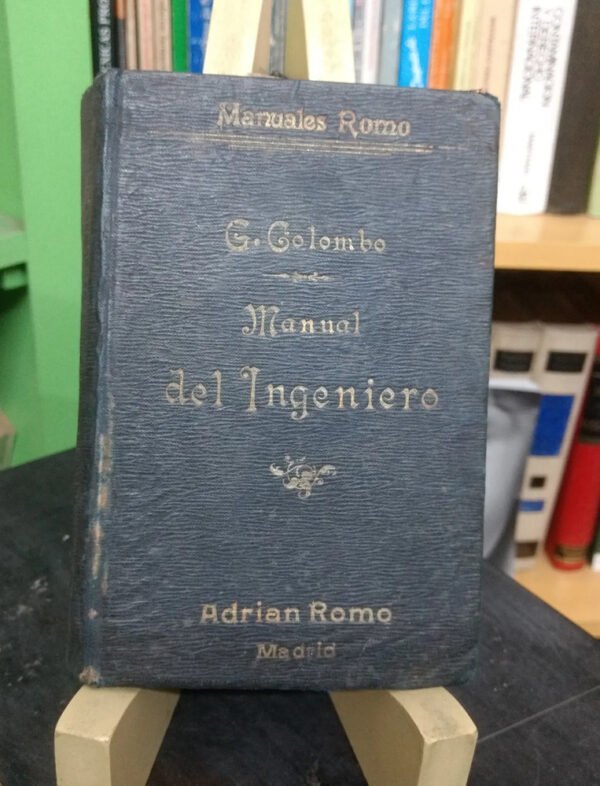 991367-MLA76154314459_052024 Manual Del Ingeniero - G. Colombo. Manuales Romo