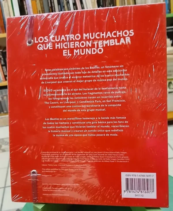 Los Beatles Cronicas Fotográfica Libro Y Dvd 60 Minutos