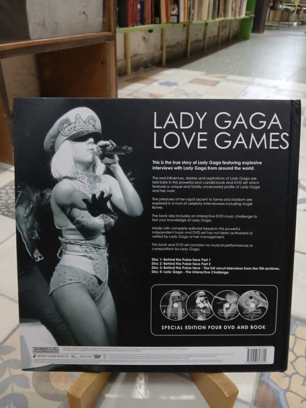 993936-MLA82252062555_022025 Lady Gaga Love Games James Mccarthy Libro Y 4 Dvd. En Inglés