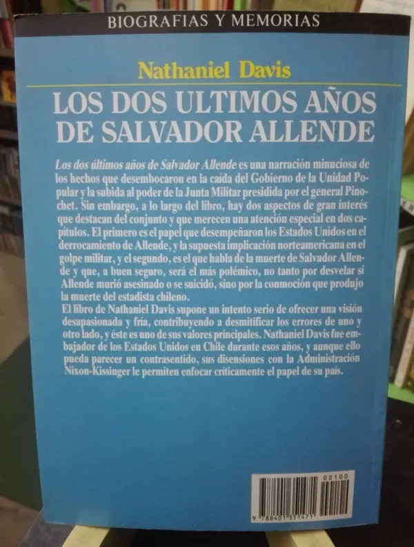 994958-MLA79272513424_092024 Los Dos Últimos Años De Salvador Allende Nathaniel Davis P&j