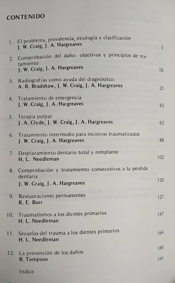 Tratamiento De Dientes Traumatizados En Niños - Hargreaves