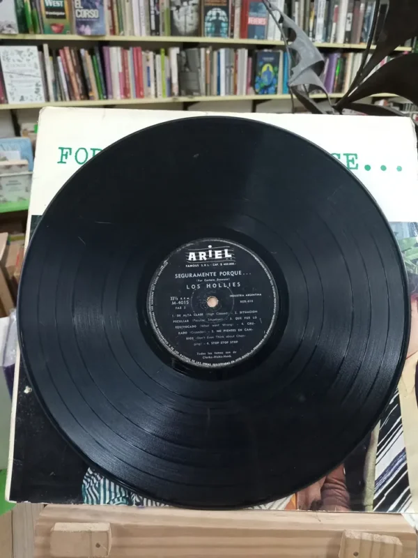 The Hollies, For Certain Because, Long Play Vinilo 1967 Estándar
