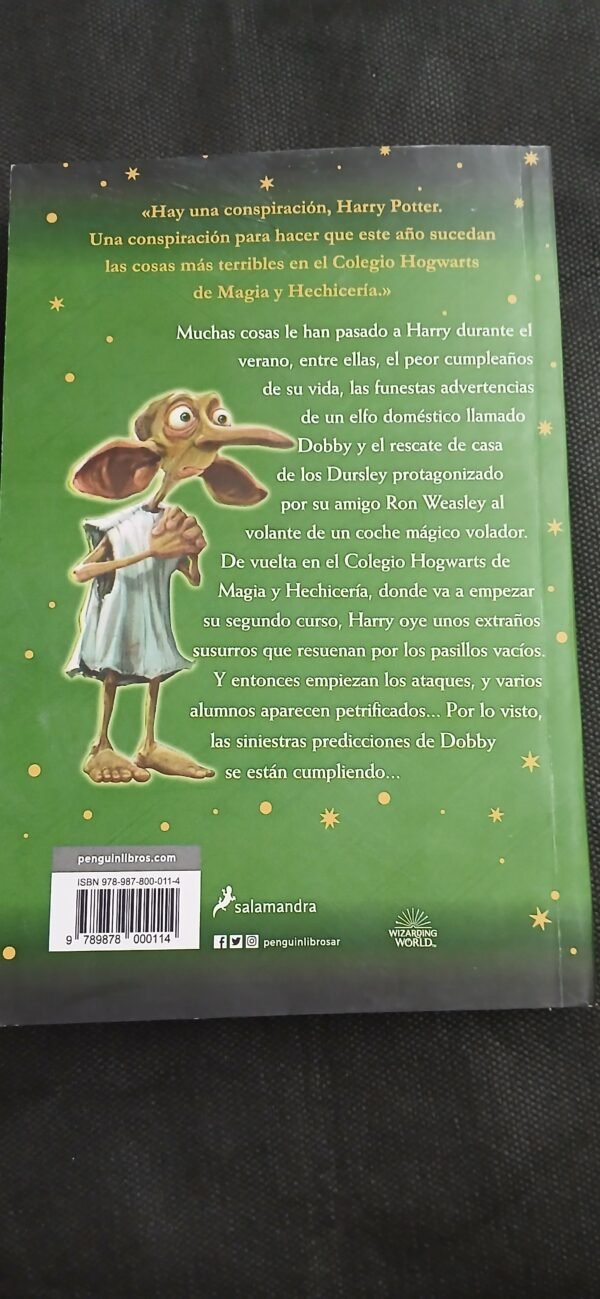 Harry Potter Y La Cámara Secreta - Rowling, J.k