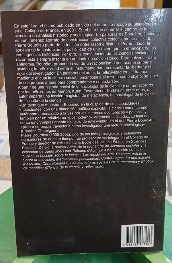 692168-MLA113099455073_062026 El Oficio De Científico - Pierre Bourdieu