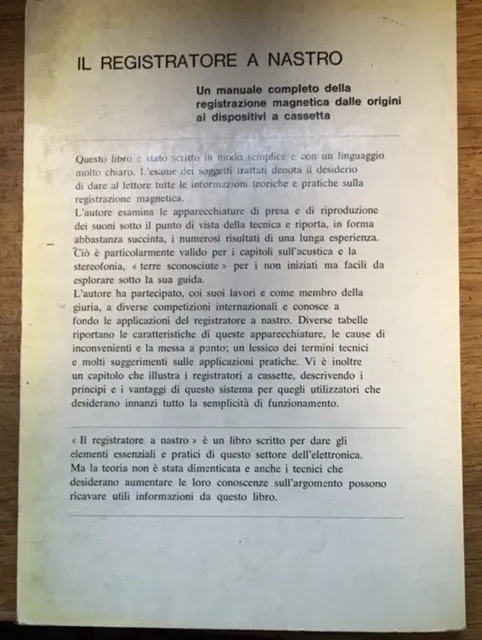 918000-MLA27370603326_052018 Guía De La Registración Magnética (en Italiano)