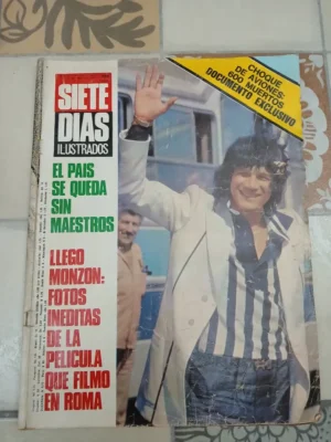602599-MLA82607573939_022025 Revista Siete Días Ilustrados Nro 511 Año 1977 - Tapa Monzón