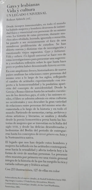 603436-MLA111351181069_052026 Gays Y Lesbianas Vida Y Cultura - Robert Aldrich Ed.