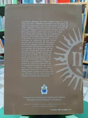 Diario Del Destierro - José Manul Peramás S.j.